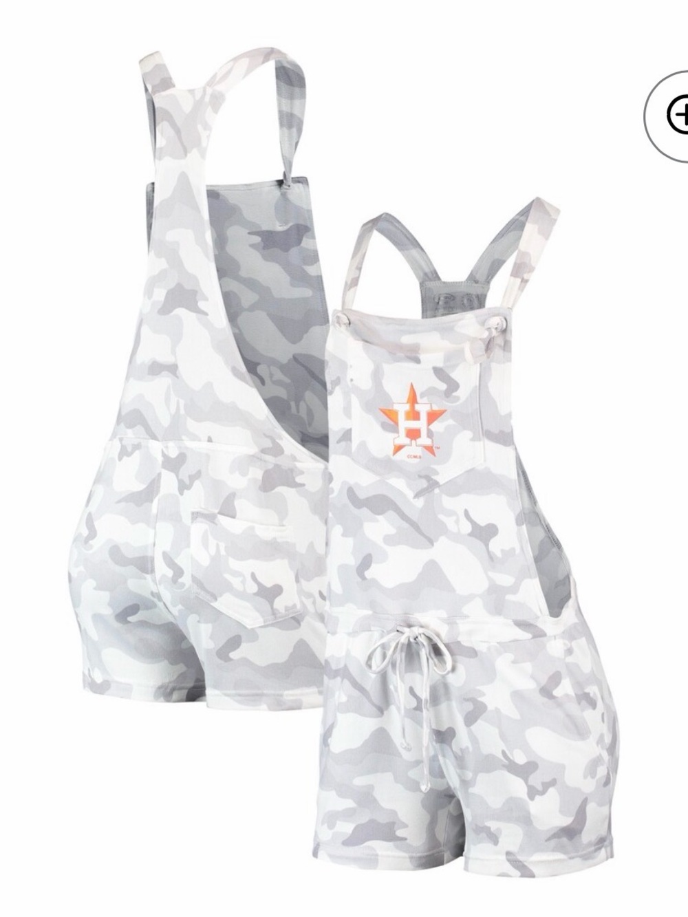 Houston Astros Short Overalls